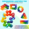 Puzzle versatile bead colored 3D decompression ball New Unique Stress Relieving Toy 1