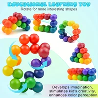 Puzzle versatile bead colored 3D decompression ball New Unique Stress Relieving Toy 1