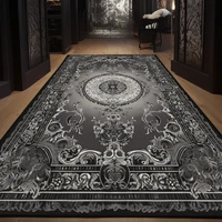 Persian Retro Living Room Decoration Carpet Luxury BOHO Home Decor Bedroom Rug Comfortable Fluffy Washable Floor Mat Non-slip 1