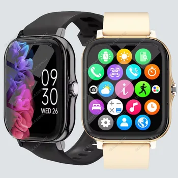 1.83'' Waterproof Smart Watch with Message Answer Call Sleep Monitoring Sports Pedometer Information Alerts For iPhone Android 1