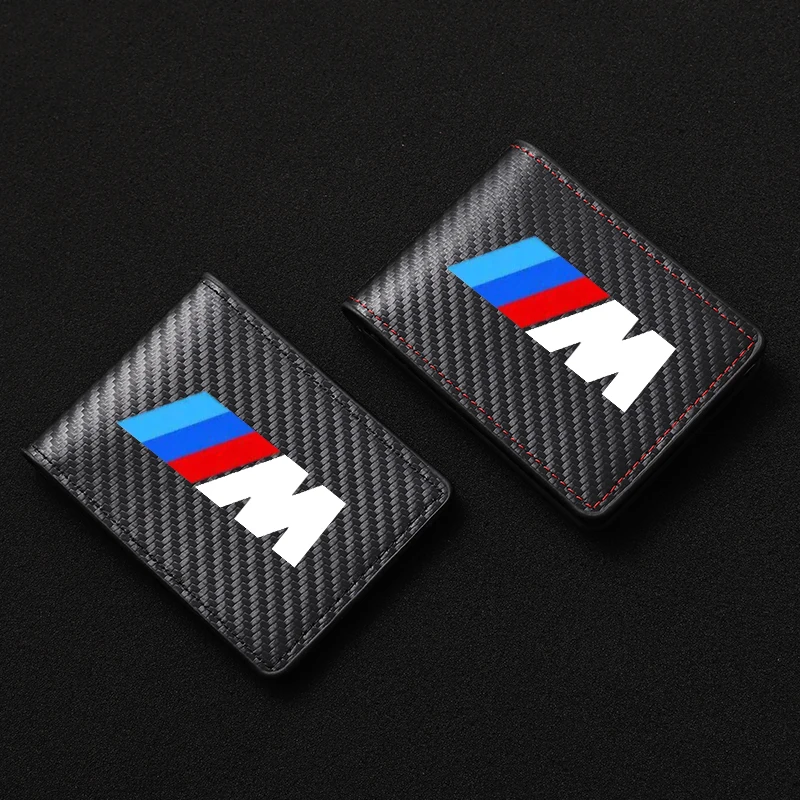 PU Leather Credit Card Case Car Driving Documents Protective For BMW M E46 E90 E60 F30 F10 E39 F20 E36 E87 E92 X5 E70 E53 |