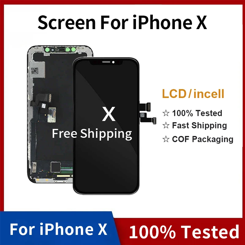 Lcd Per Iphone X Incell Display Prezzo Di Fabbrica Sostituzione Schermo Display Originale Pantallas