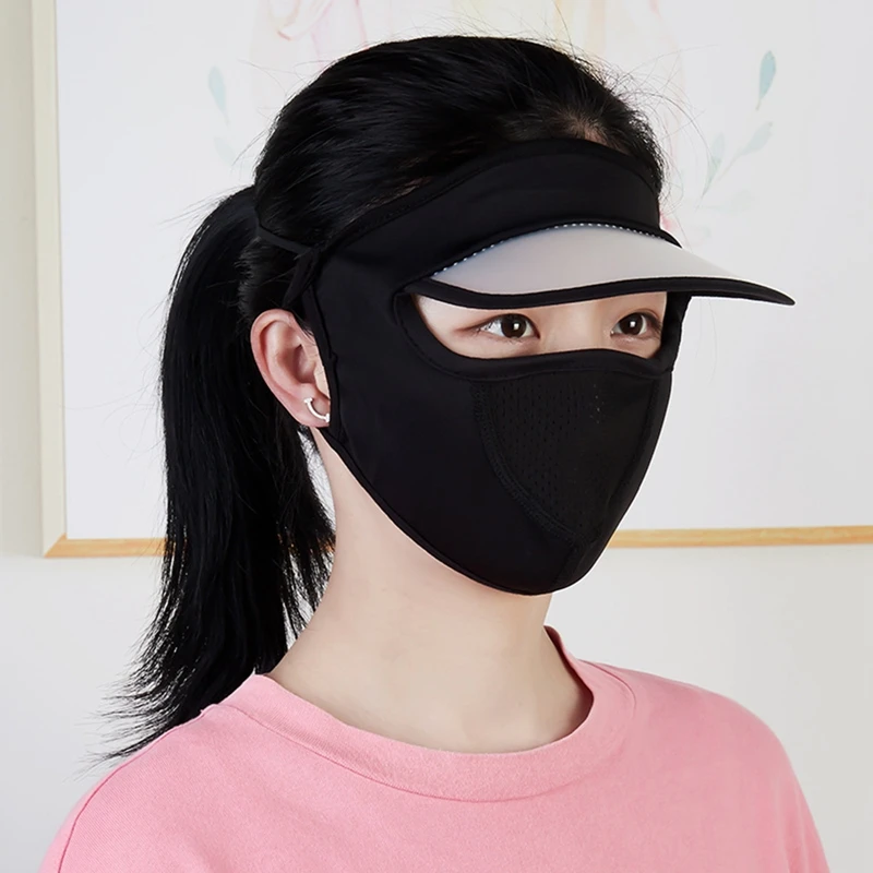 face mask UV Protection Special Face Hats Unisex Summer Mask Cycling Hiking Fishing Protect Visors With Cover Cap Outdoor Head Mouth Cover