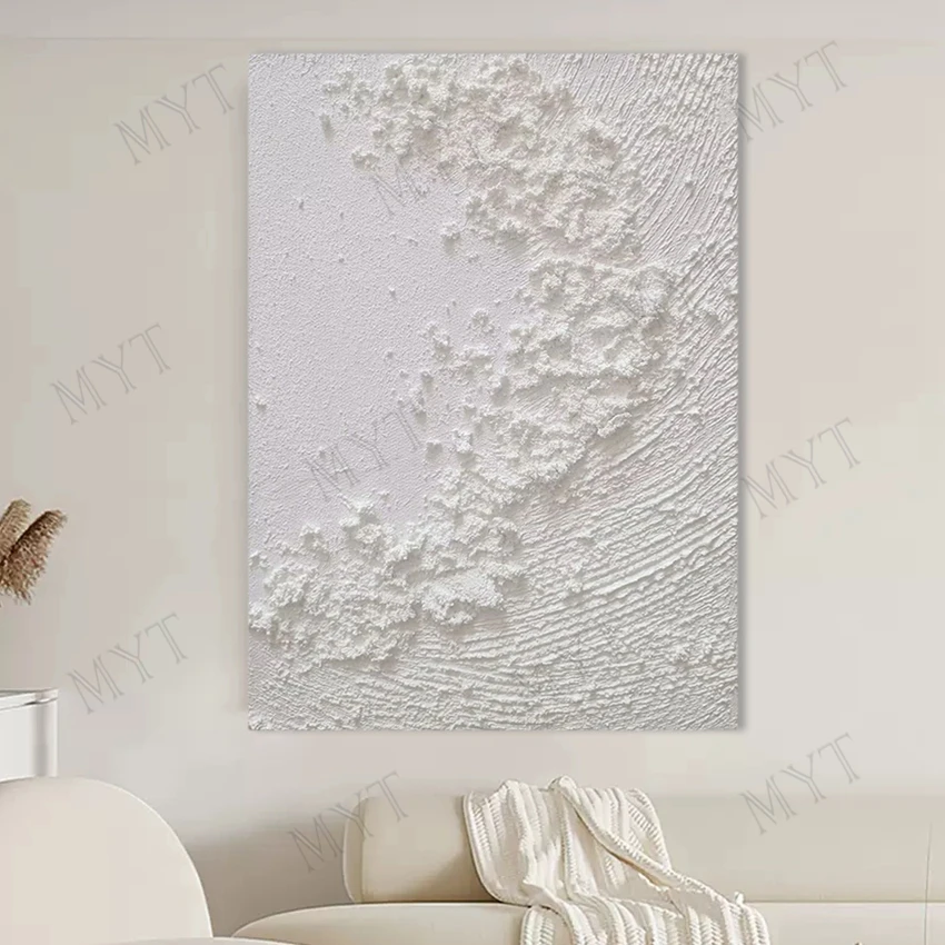 Canvas Wall Art Palette Knife Oil Painting Handmade Textured Acrylic Design Art Canvas Wall Decor Art Unframed Canvas Wall Picture