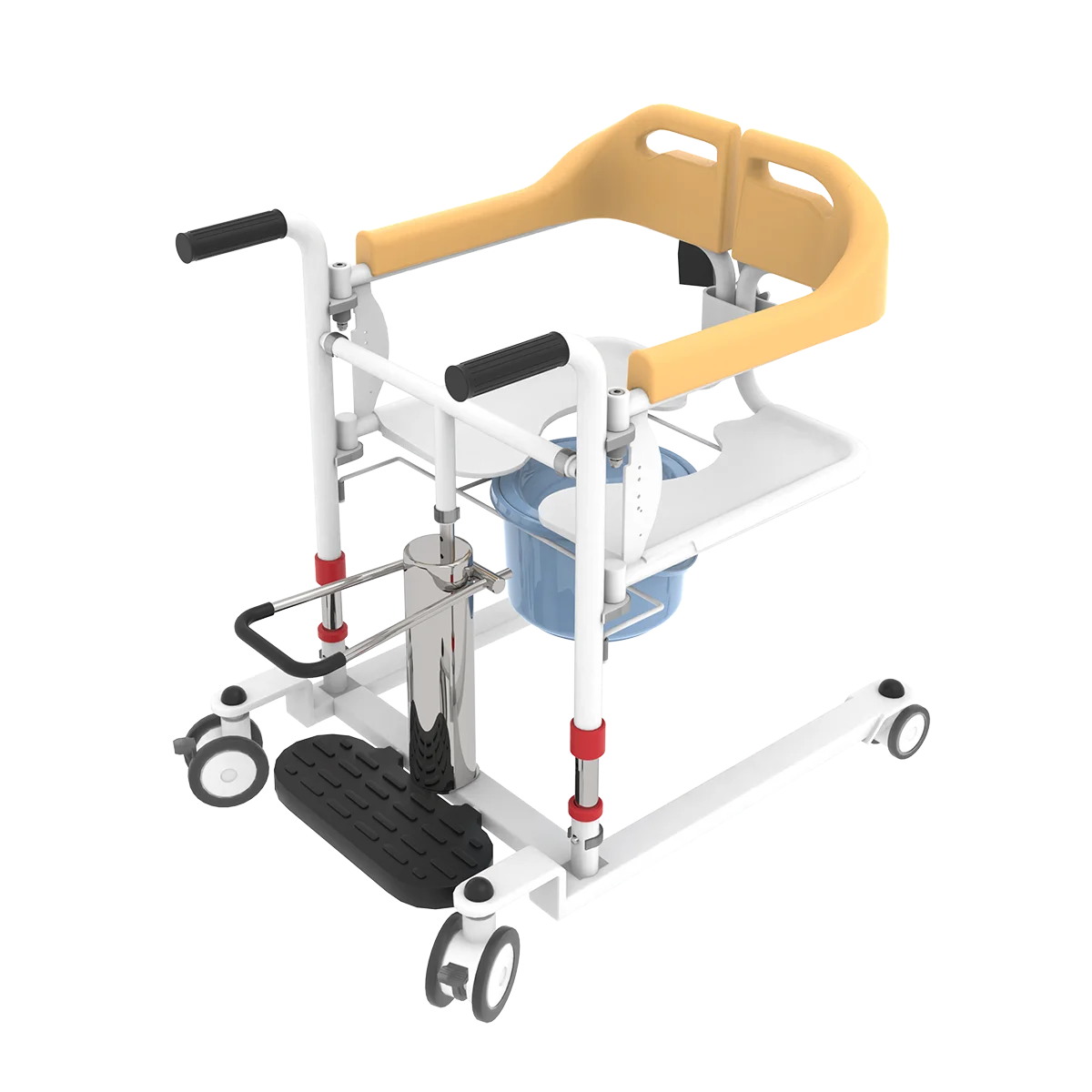 Shift chair Patient Transfer Lifter for Home Use and Facilities , Transfer to bed or sitting toilet,Foot stepping hydraulic lift 2