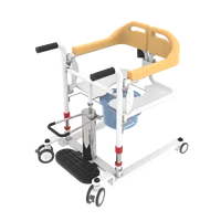 Shift chair Patient Transfer Lifter for Home Use and Facilities , Transfer to bed or sitting toilet,Foot stepping hydraulic lift 2