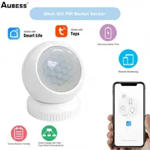 

Tuya Bluetooth-compatible Mesh PIR Motion Sensor Wireless Infrared Detector Security Burglar Alarm Sensor Smart Life APP Control