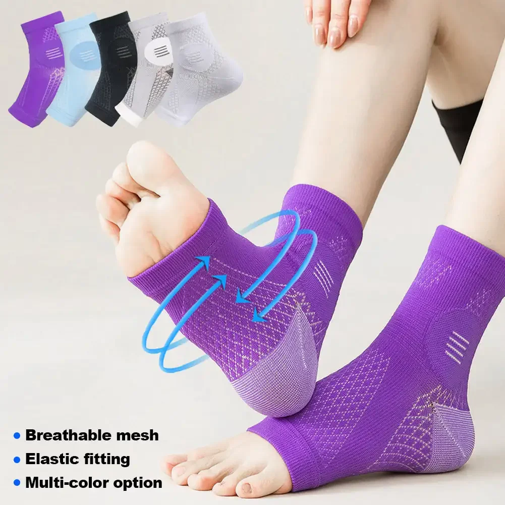 1Pair Neuropathy Socks - Peripheral Neuritis Compression Sleeves for Nerve Damage Pain,Ankle Gout,Plantar Fasciitis Relief Brace