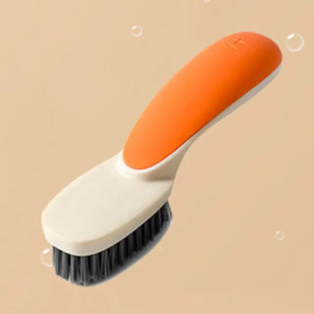 Scrubbing Brush Hard Bristle Laundry Clothes Shoes Scrub Brush Portable  Plastic Hands Cleaning Brush for Kitchen Bathroom - AliExpress