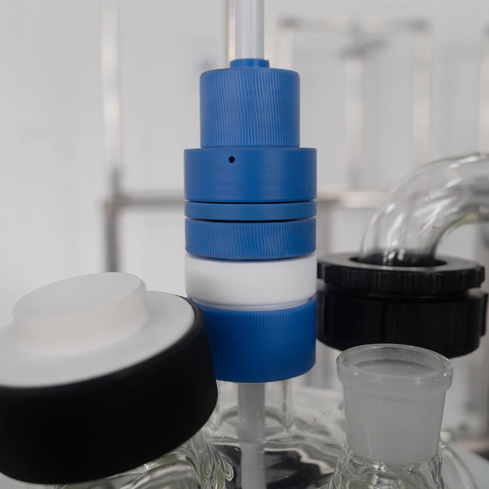 QLAB WT-R 50L High Quality Single Layer Small Jacketed Lab Glass Reactor For Crystallization Reaction
