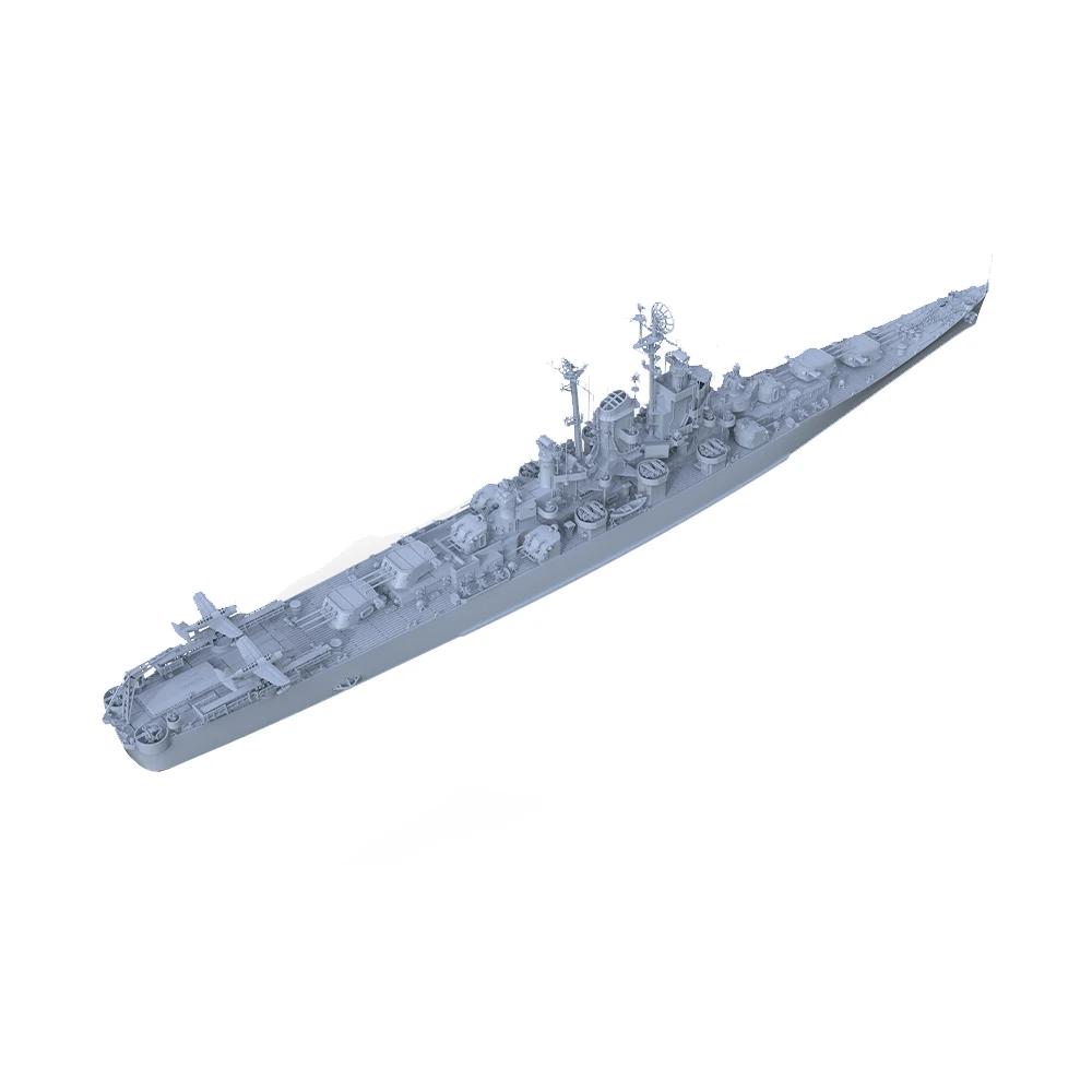MRY-SFW 1/700 Modellbausatz Deutscher Leichter Kreuzer Nürnberg – Aus Kunstharz, Nicht Lackiert