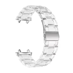 Clear Resin Watch Band - Replaceable Wrist Strap Accessory - Amazfit T - Rex 3 (Clear)