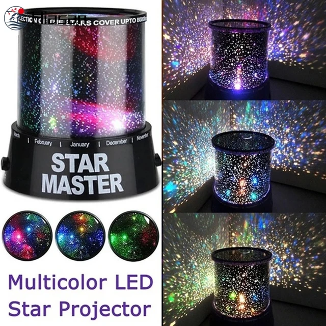 Flytte støbt hoppe Star Master LED Starry Sky Projector Lamp Night Light - AliExpress