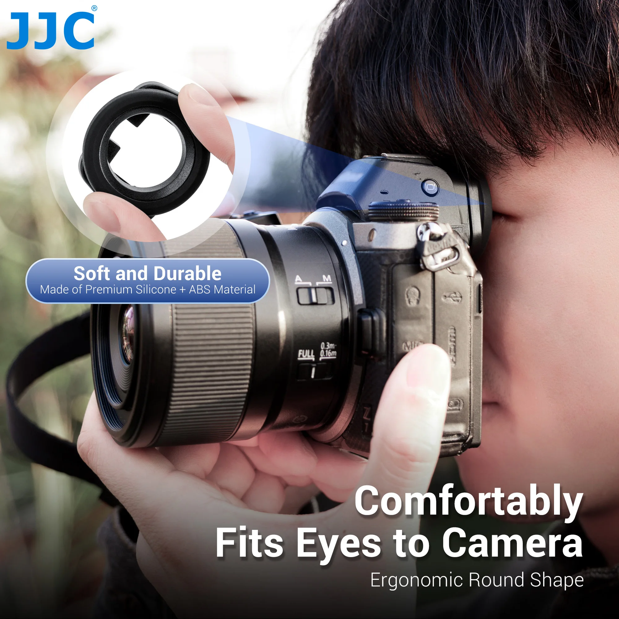 JJC 2 Pack DK-29 Eyepiece Eyecup For Nikon Z7 II Z7 Botswana - View #4