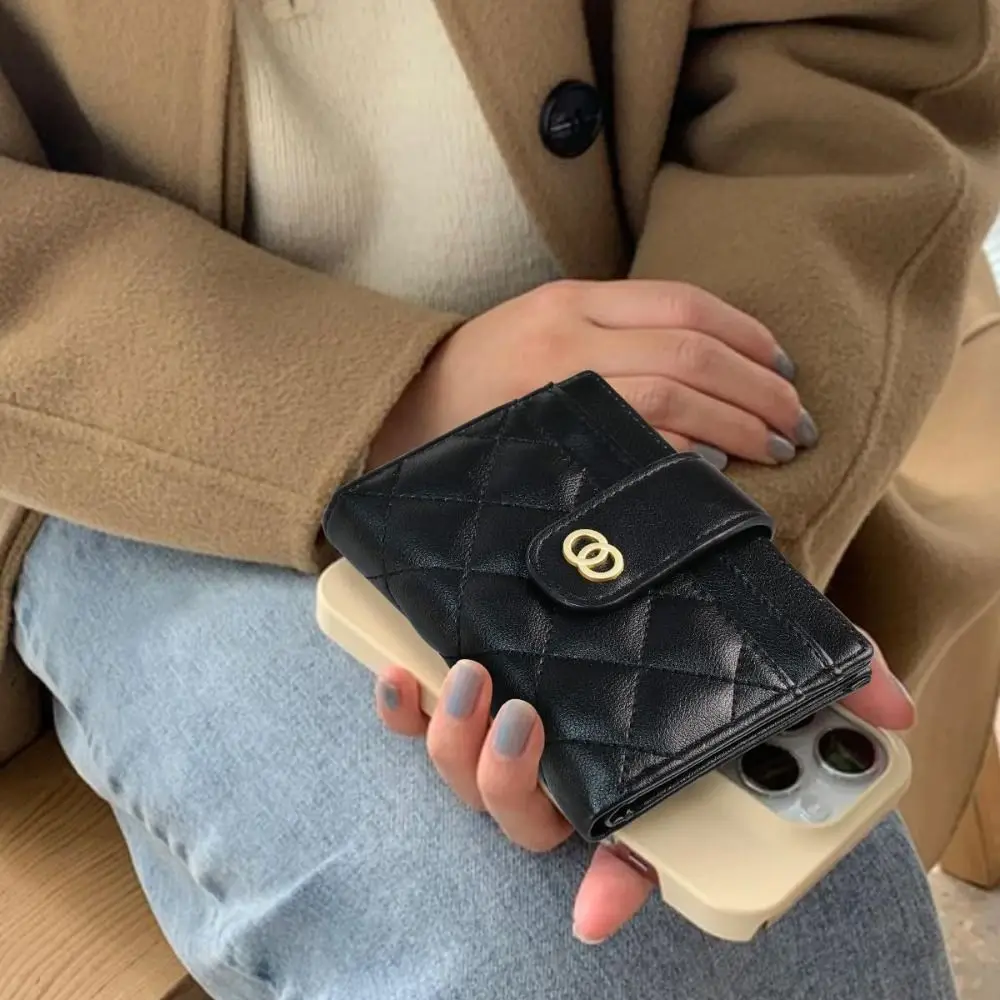PU Leather Women Wallet Mini Coin Purse Zipper Small Bifold