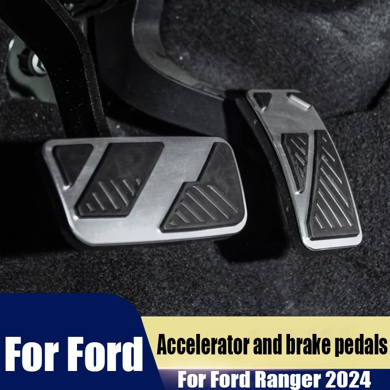 For Ford Ranger modified anti-skid accelerator and brake pedals automotive interior decoration accessories