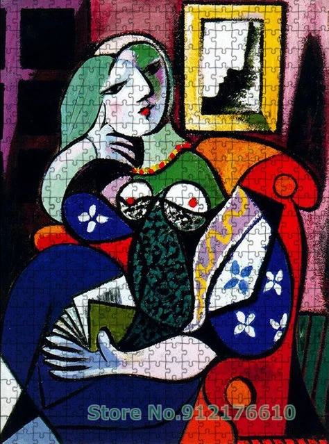 Pablo Picasso Puzzles arte 1000 Pezzi Per Adulti, Impegnativi