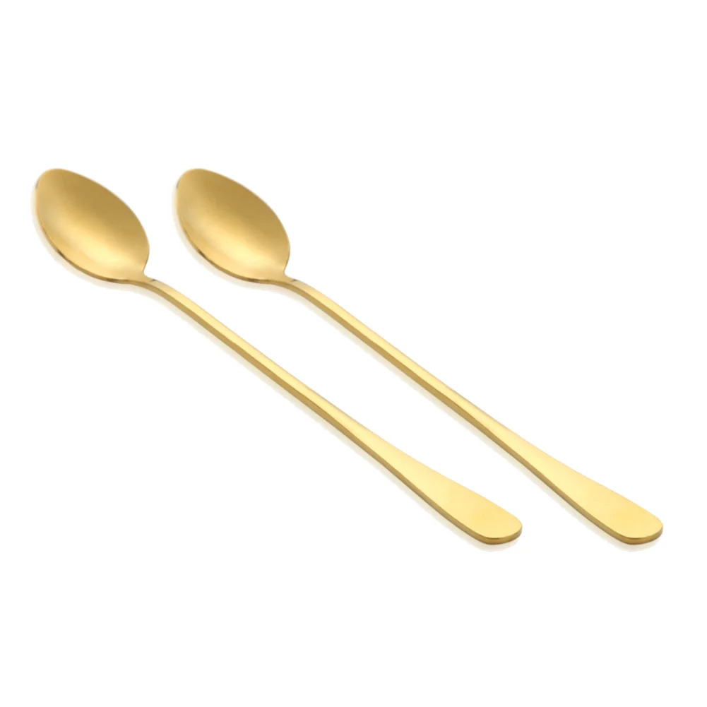 2Pcs Gold