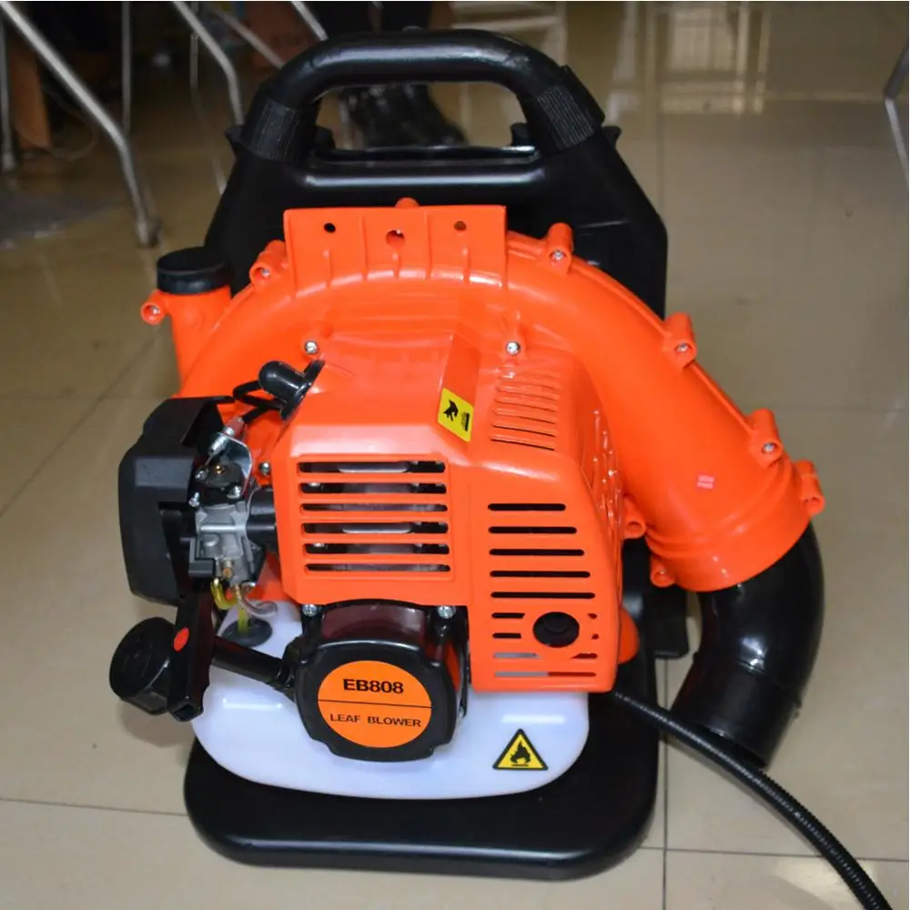 

EB808 Snow Blower 42.7cc Backpack High Power Two Stroke Gasoline Garden Leaf Blower Industrial Leaf Vacuum Cleaner Extinguisher