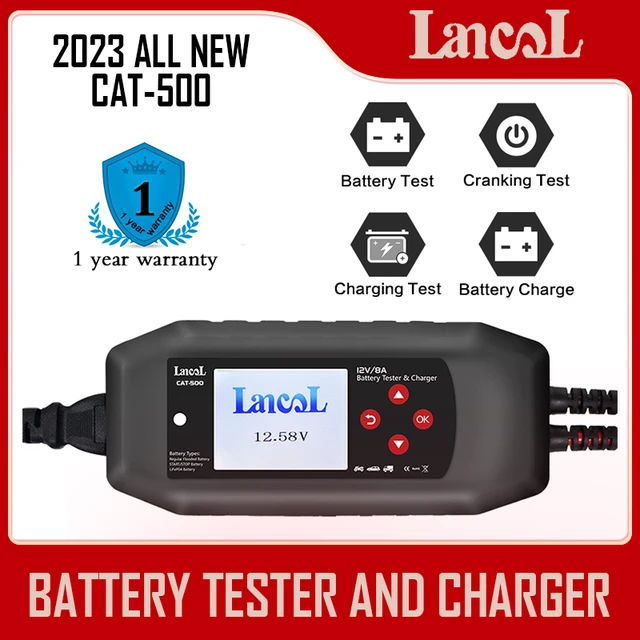 Lancol cat-500 12V Batterie tester 8a Batterie ladegerät Wartung voll  automatische Erhaltungs ladung für Blei