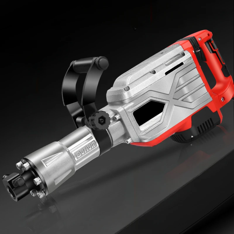 High-power Heavy-duty Electric Pick Professional Industrial Grade Electric Pick Electric Demolition Hammer Tool Set 6