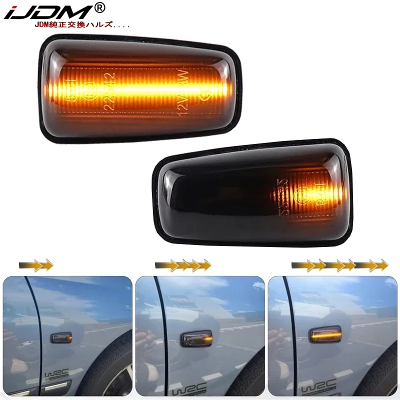 One Pair Dynamic Side Light Side Marker Lamp for Peu-geot 106 306 406 806 Expert Partner Ranch Jumpy Berlingo Dispatch Saxo Xantia Xsara Ulysse 220 Scudo