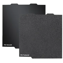 Compact Build Plate: High-Quality, Dual-Texture Steel Sheet - A1 mini (PEI (black))