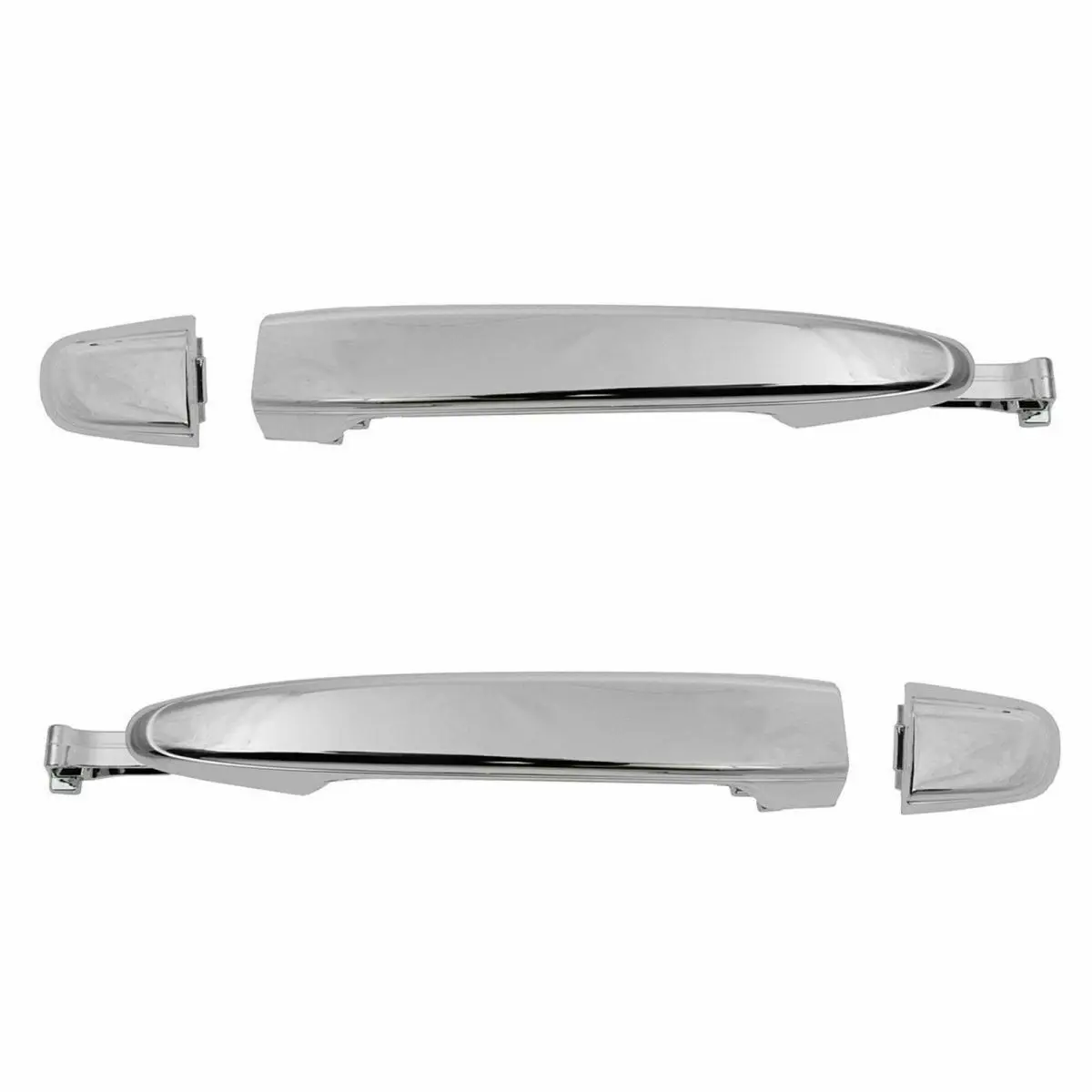 

2X Наружная ручка для задней раздвижной двери 69213-08020 для Toyota Sienna 2004-2010 левый/правый водитель/хромированная со стороны пассажира