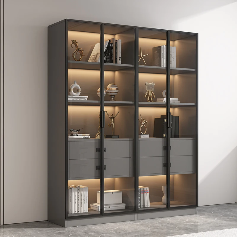 Display Cabinet Hanging Bar Modern Home Shelves Portable Open Cabinets Accessories Wall Whiskey Nordic Szafka Iron Showcase
