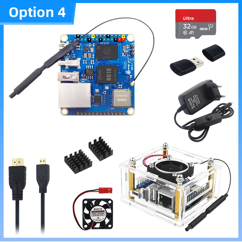 H618 64 bits WiFi 5 + BT5.0,