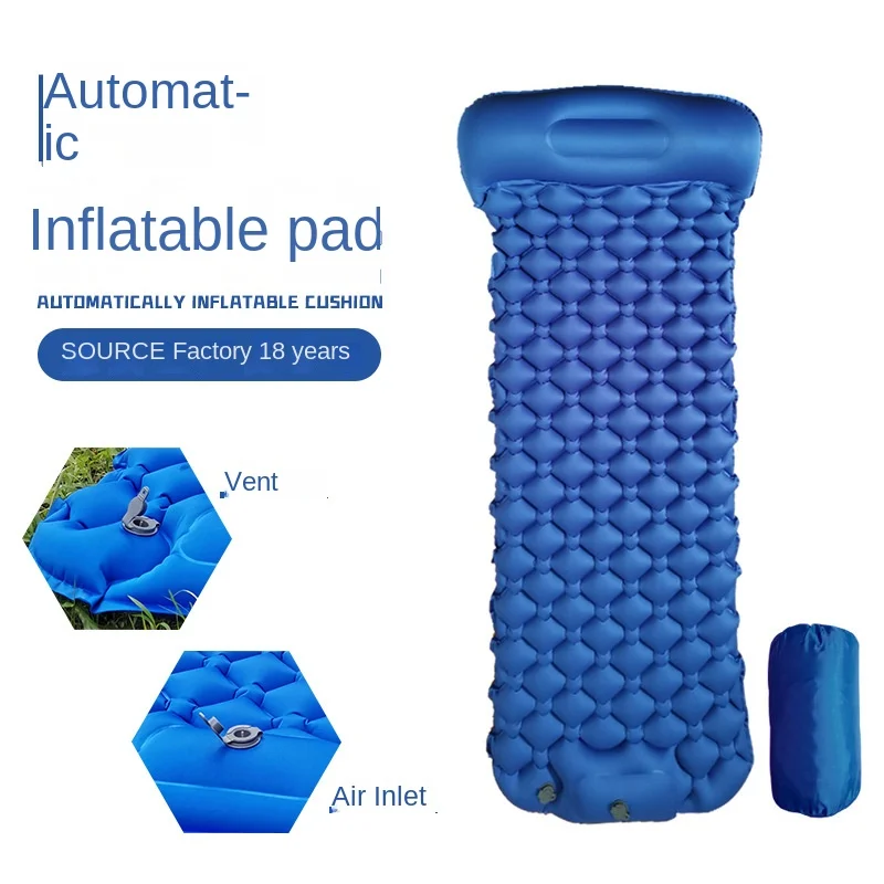 

Надувной матрас. Туристическая портативная легкая надувная подушка для ног, Складная легкая надувная подушка