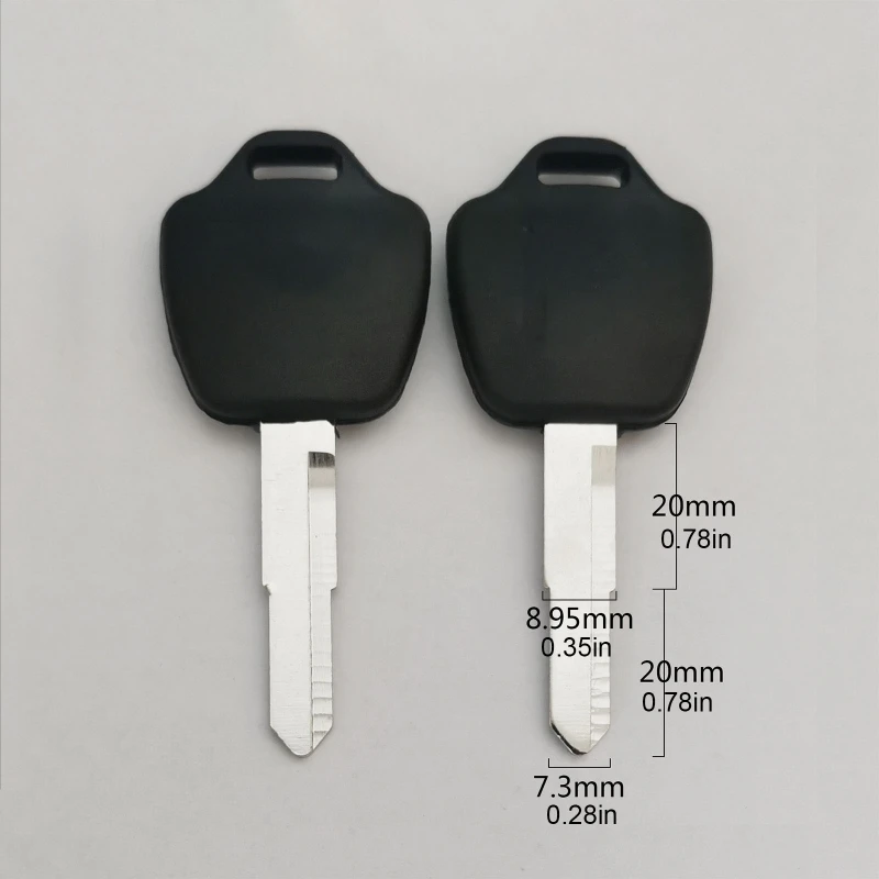 for -Honda D-175 Motorcycle Blade Keys Blank for KEY Motorbike Scooter Replace Durable Ignition KEY motorcycle blank key