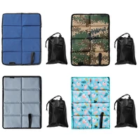 Folding Camping Mat Portable Waterproof Oxford Cloth Foam Sitting Pad Outdoor Picnic Seat Cushion Moisture-proof Beach Mat 1