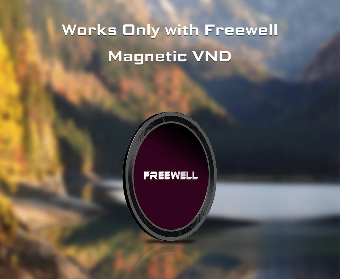 Freewell Magnetic VND Lens cap (Works Only with Freewell Versatile Magnetic VND