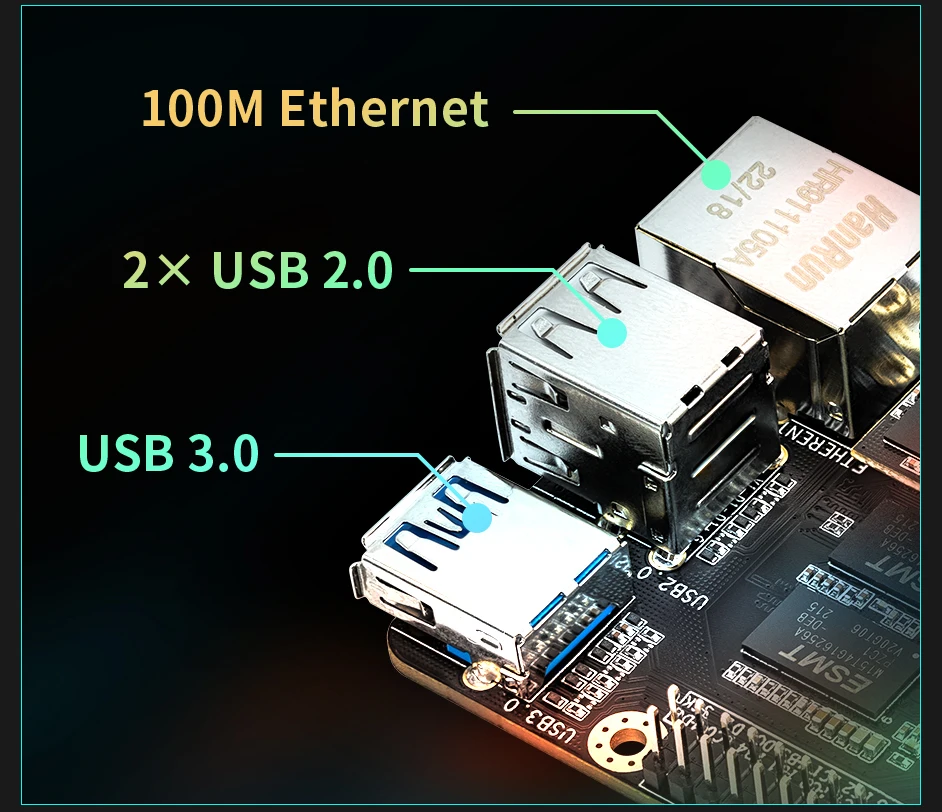 Makerbase-MKS PI Placa Quad-Core 64Bits SOC onboard,