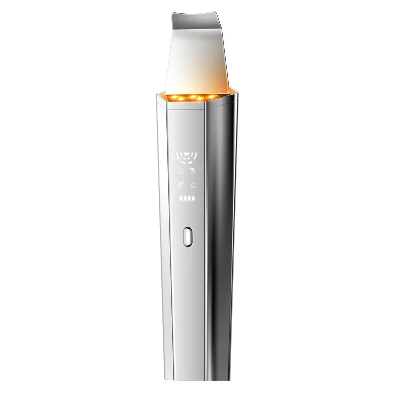 Ultrasonic skin scraper electric blackhead shovel pore cleaning aspirator home face beauty device
