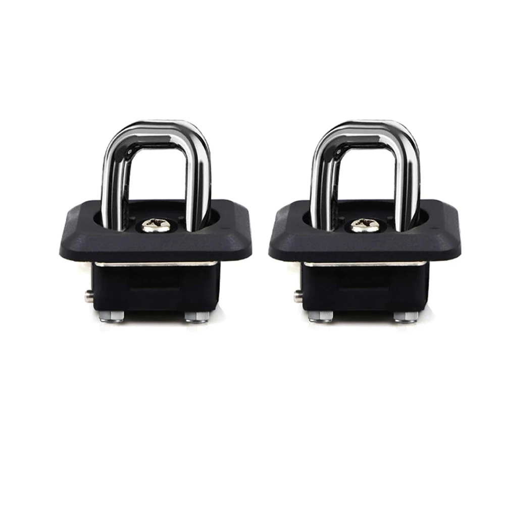 Bull Ring Inner Bed Retractable Truck Bed Tie Down Anchors for 2007+ Chevy Silverado/GMC Sierra, 2015+ Chevy Colorado/GMC Canyon