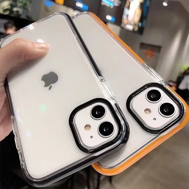 SURPHY Silicone Cover Per IPhone 14 6.1 Pollici, Con Vetro Teperato - Foto 3