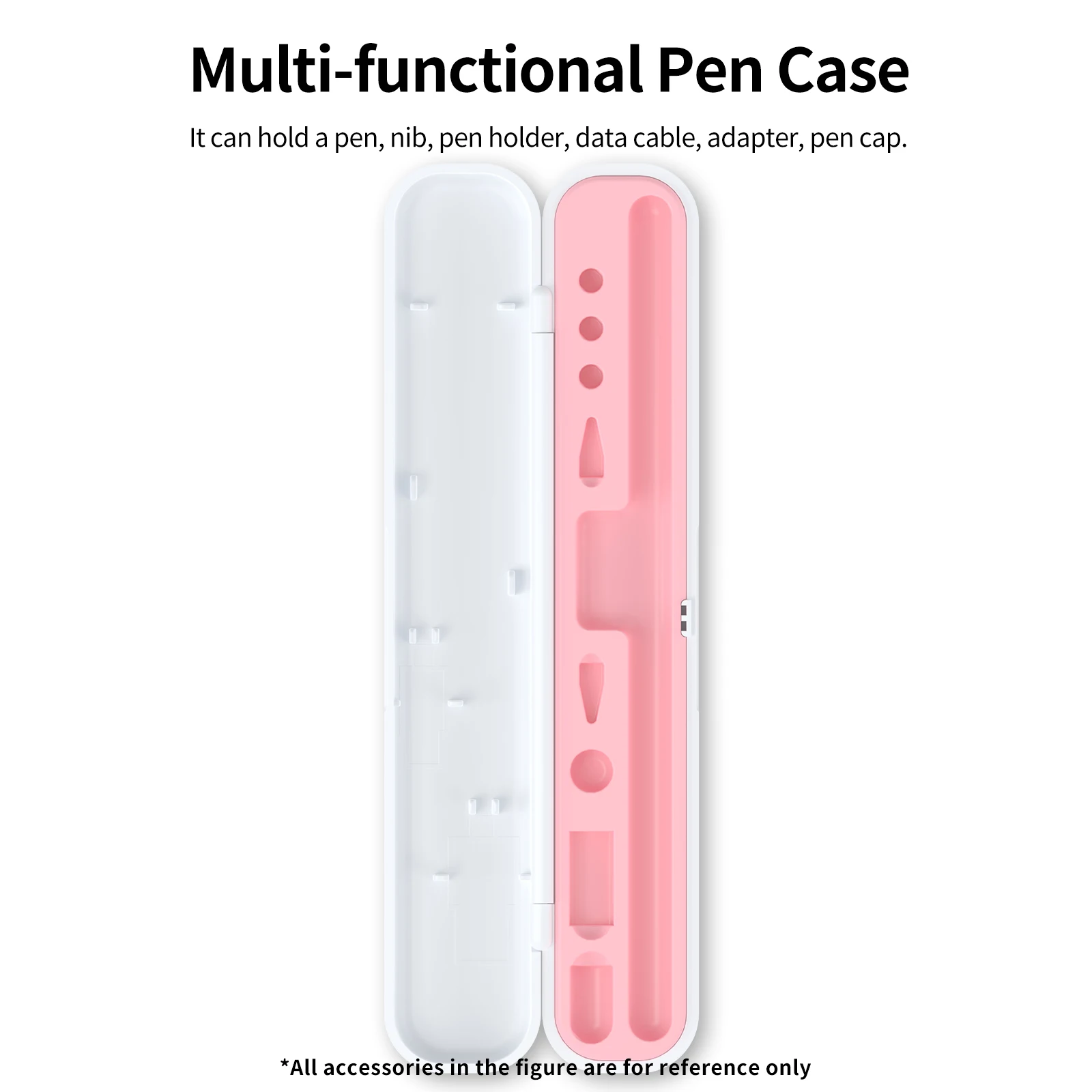 Vibrant Multi-Color Protective Pencil Case: Portable & Durable Travel Essential
