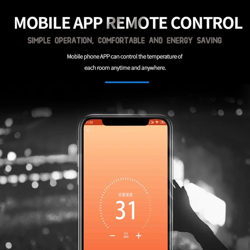 

Умный термостат Tuya с поддержкой Wi-Fi, 3 А, 1 шт.