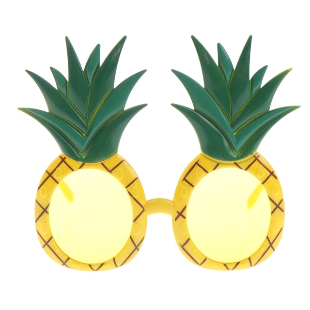 Ananas Fruit Series occhiali divertenti occhiali da sole pazzi novità  Costume carnevale evento decorazione Summer Party