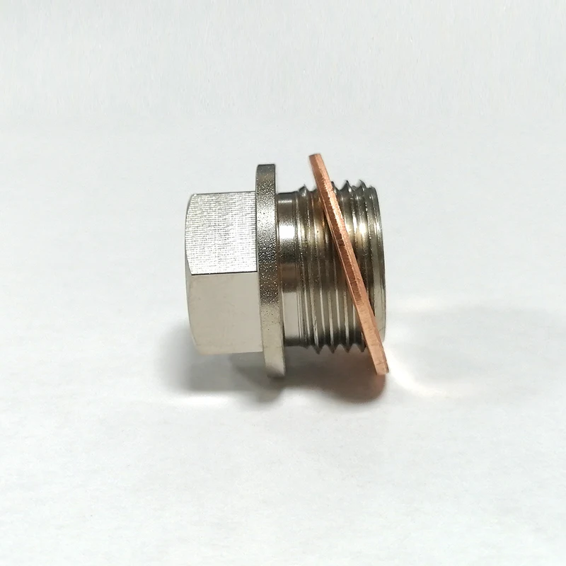 High Quality Steel Exhaust Temp Temperature Sensor Adapter M18x1.5 To 1/8NPT Connector 6.47mm Hole 3