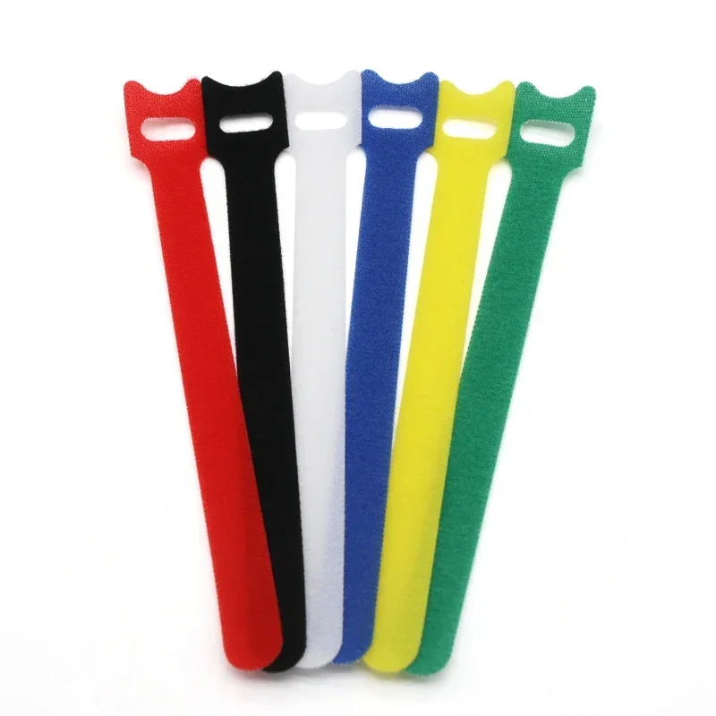 Nylon Cable Ties 150 200 250mm Releasable Cable Ties Plastics Fastening Reusable Cable tie Straps Nylon Wrap Zip Bundle Bandage Ties 50/100Pcs