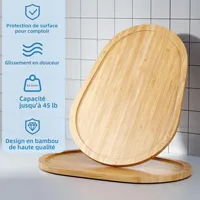 Support coulissant en bambou pour batteur KitchenAid, pour batteur vertical à tête oblique 5 QT-8QT, patin coulissant pour batteur de cuisine 6