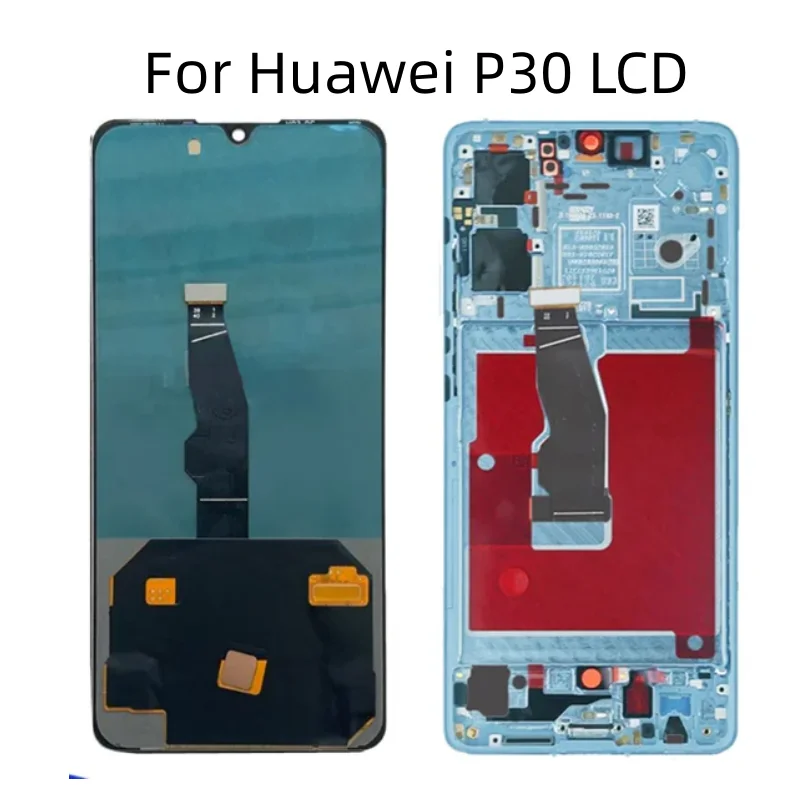 6.1 "Super Per Huawei P30 Display Lcd Ele-L04 Ele-L29 Ele-L09 Sostituzione Dello Schermo Lcd Per Display Huawei P30 Ele-Al00