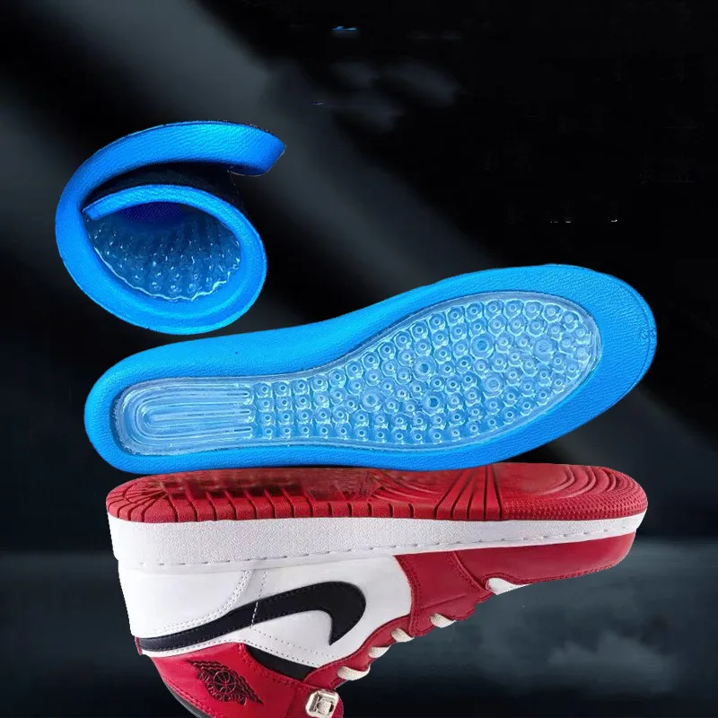 Dedicated Air Cushion Orthopedic Insoles For The Feet Sole Protector Nitrogen Full Palm Shock Inner Soles Pads Shoes Accesories