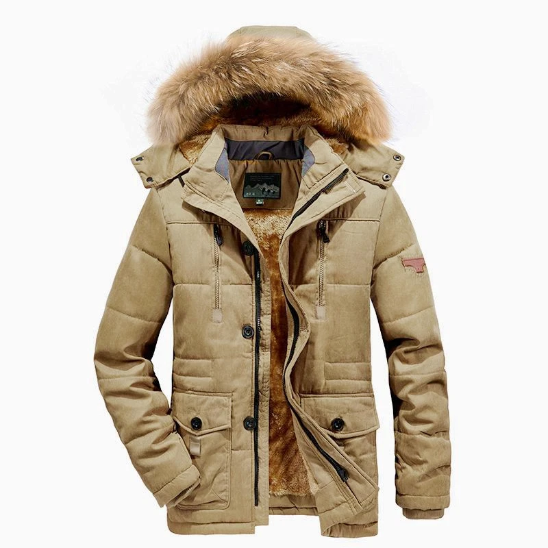 Parkas De Invierno A La Moda Para Hombre, Abrigo Cálido Informal, Parka  Gruesa, 8y21f, Novedad-30 Grados - Parkas - AliExpress