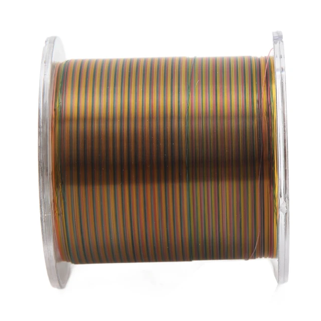 Fishing Line 500m 0.234mm Diameter 14lb Tension Anti Wrap Colorful Fishing  String for Freshwater Fishing - AliExpress