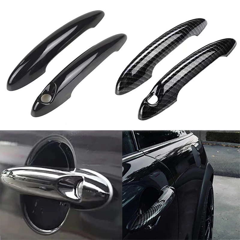 Copertura Maniglia Portiera MINI F54 F55 F56 F57 F60 - Nero Lucido - Foto 2