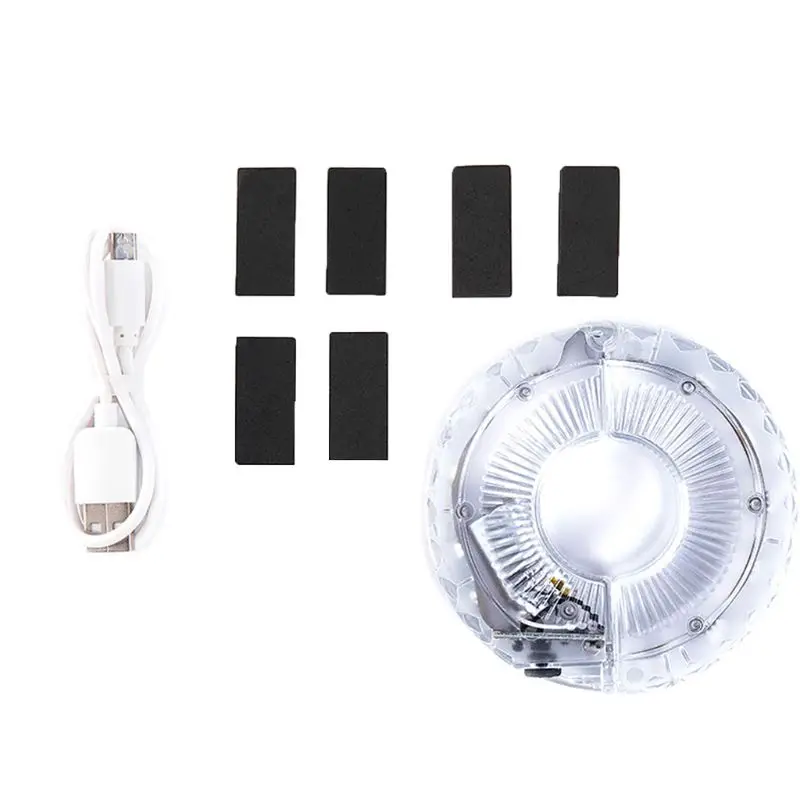 

Водонепроницаемые светодиодные велосипедные спицевые фонари, перезаряжаемые через USB велосипедные фонари для колес,